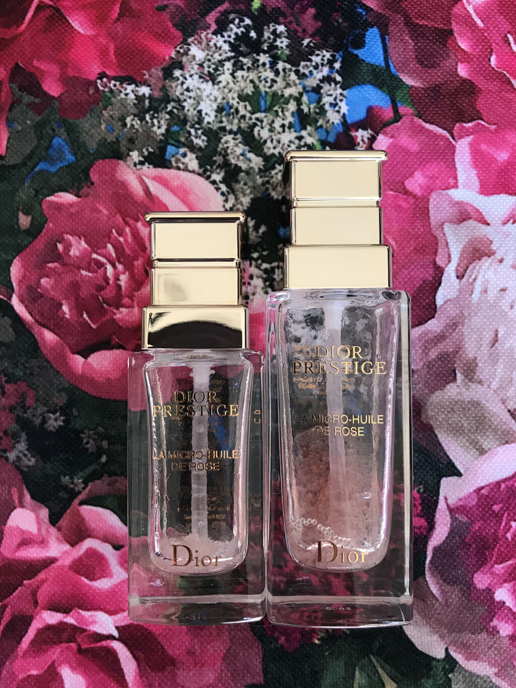 プレステージ マイクロ ユイル ド ローズ セラム/Dior/美容液を使ったクチコミ（1枚目）