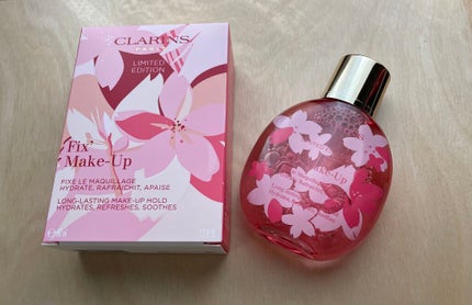 フィックス メイクアップ サクラ/CLARINS/ミスト状化粧水を使ったクチコミ(2枚目)