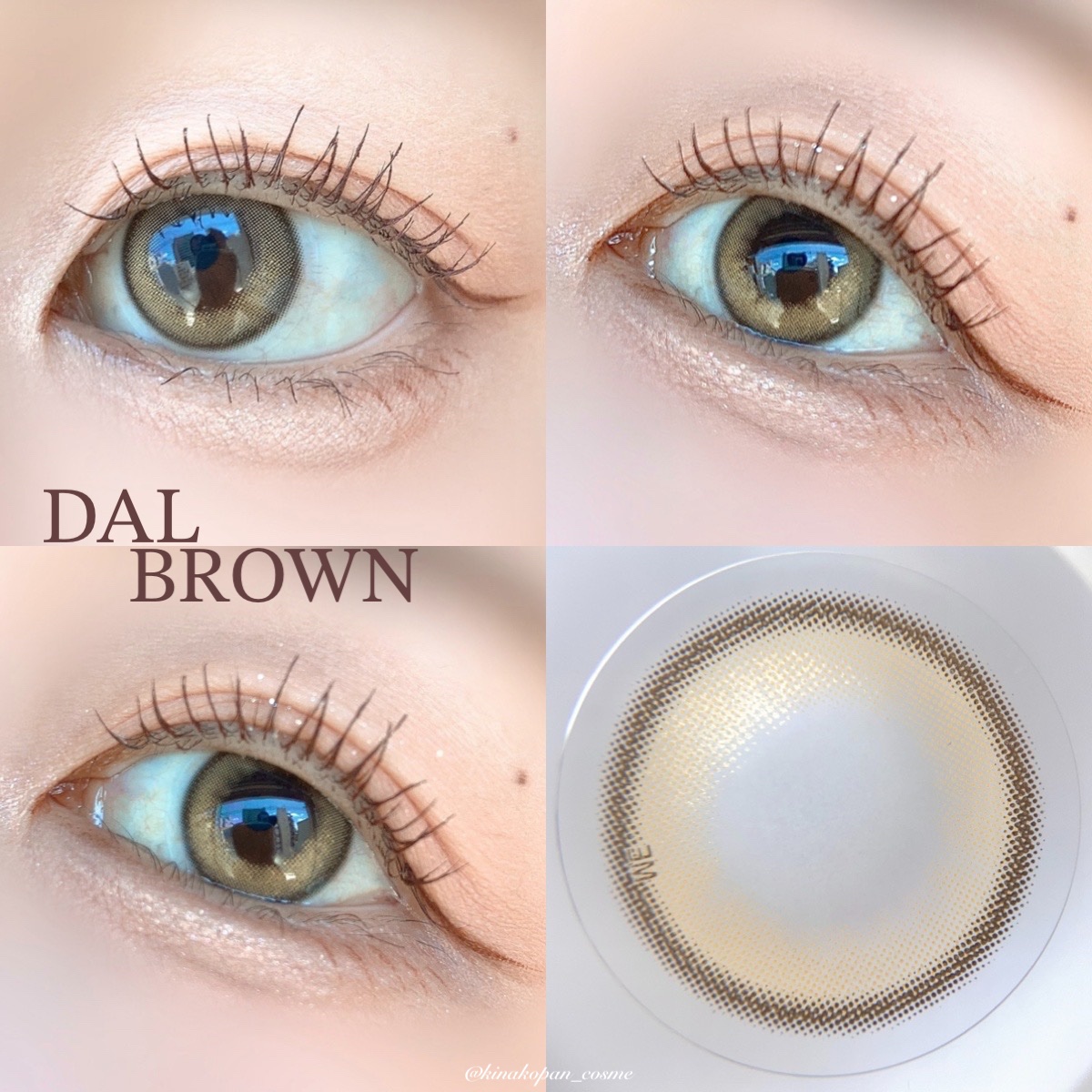 ダルブラウン/LENSME/カラーコンタクトレンズを使ったクチコミ（3枚目）