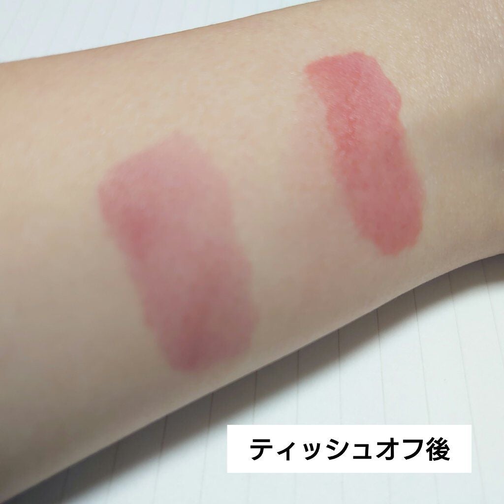 ジューシーラスティングティント/rom&nd/リップティントを使ったクチコミ(3枚目)