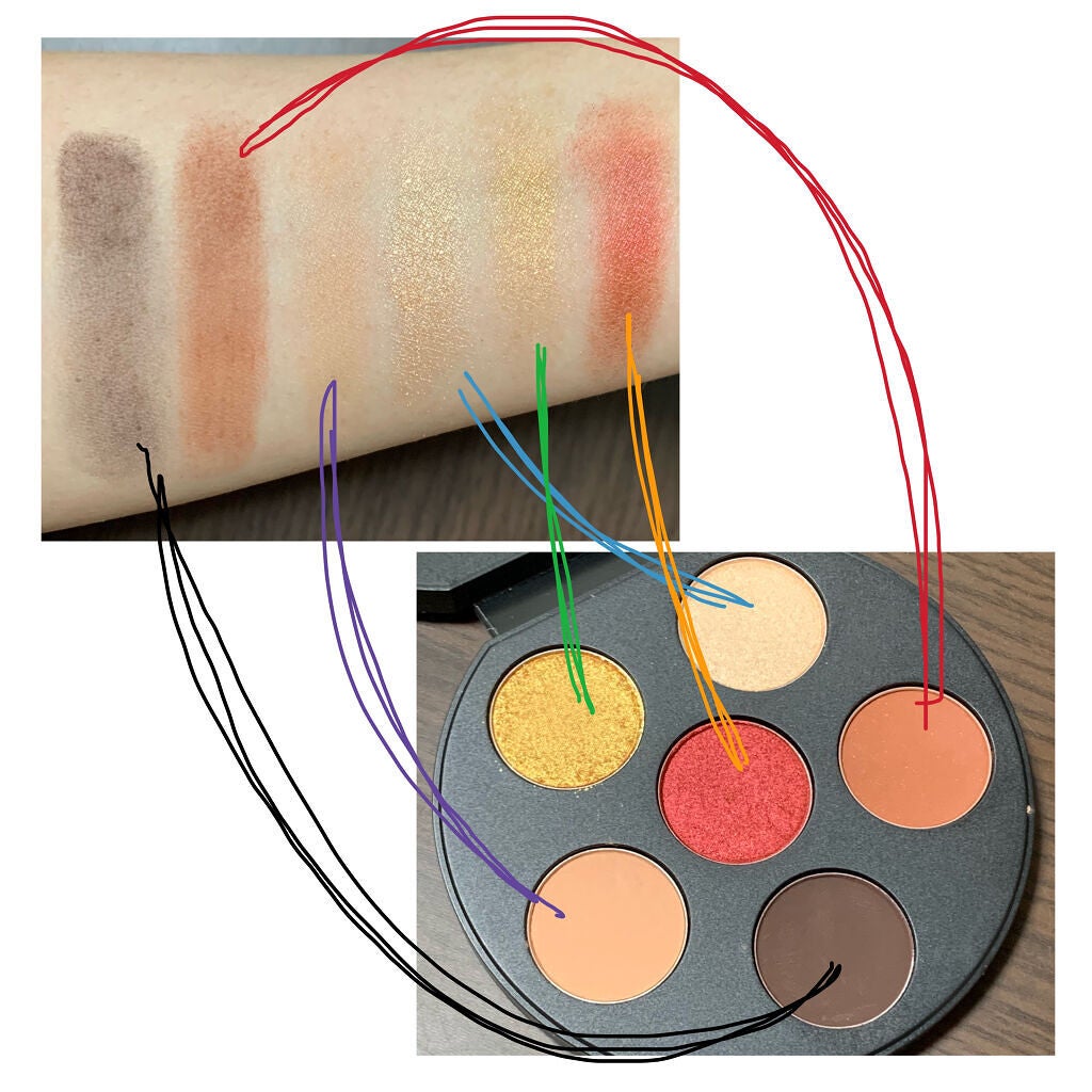 サプライズ アイズ アイシャドウ × 6 /M・A・C/アイシャドウパレットを使ったクチコミ(7枚目)