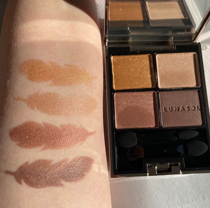 アイカラーレーション/LUNASOL/アイシャドウパレットを使ったクチコミ(2枚目)