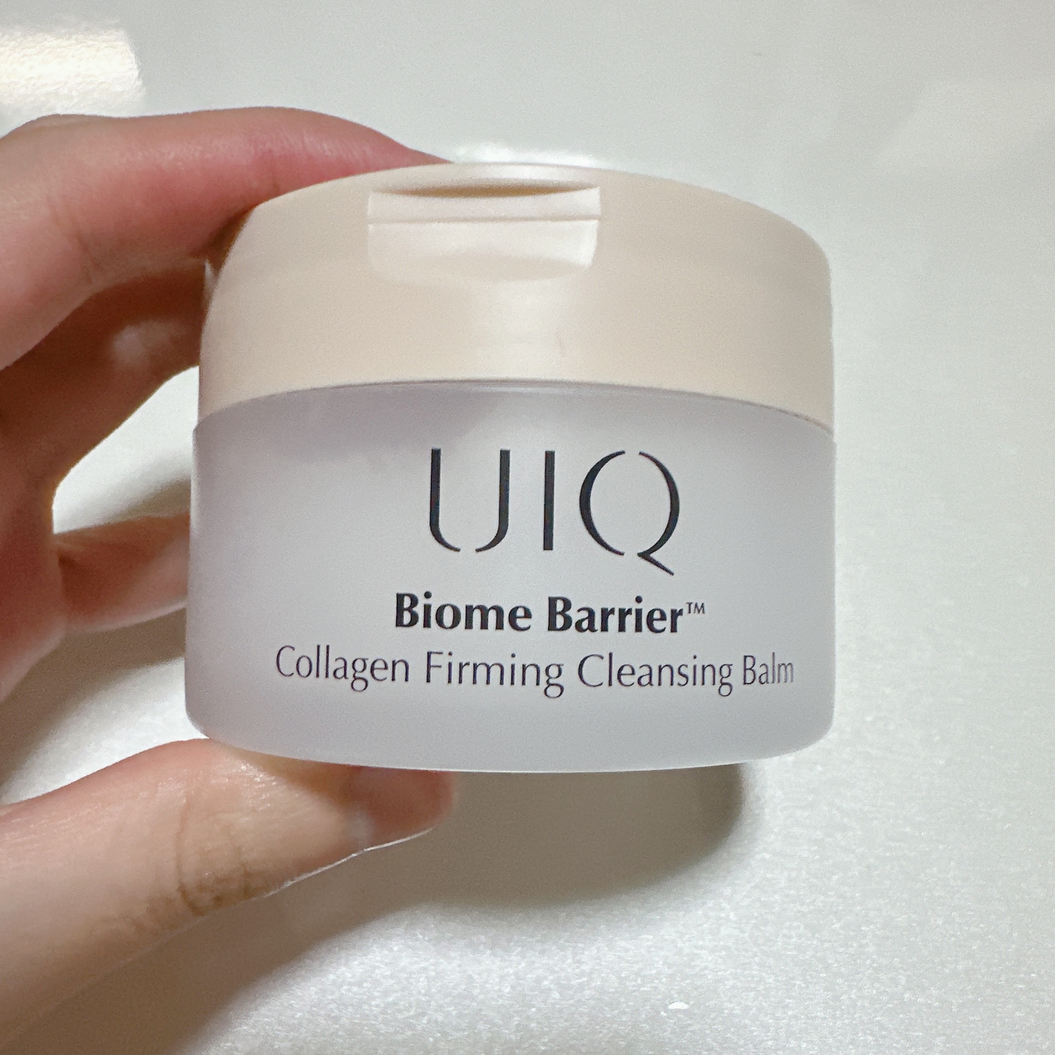 バイオームバリアコラーゲンファーミングクレンジングバーム/UIQ/クレンジングバームを使ったクチコミ（2枚目）