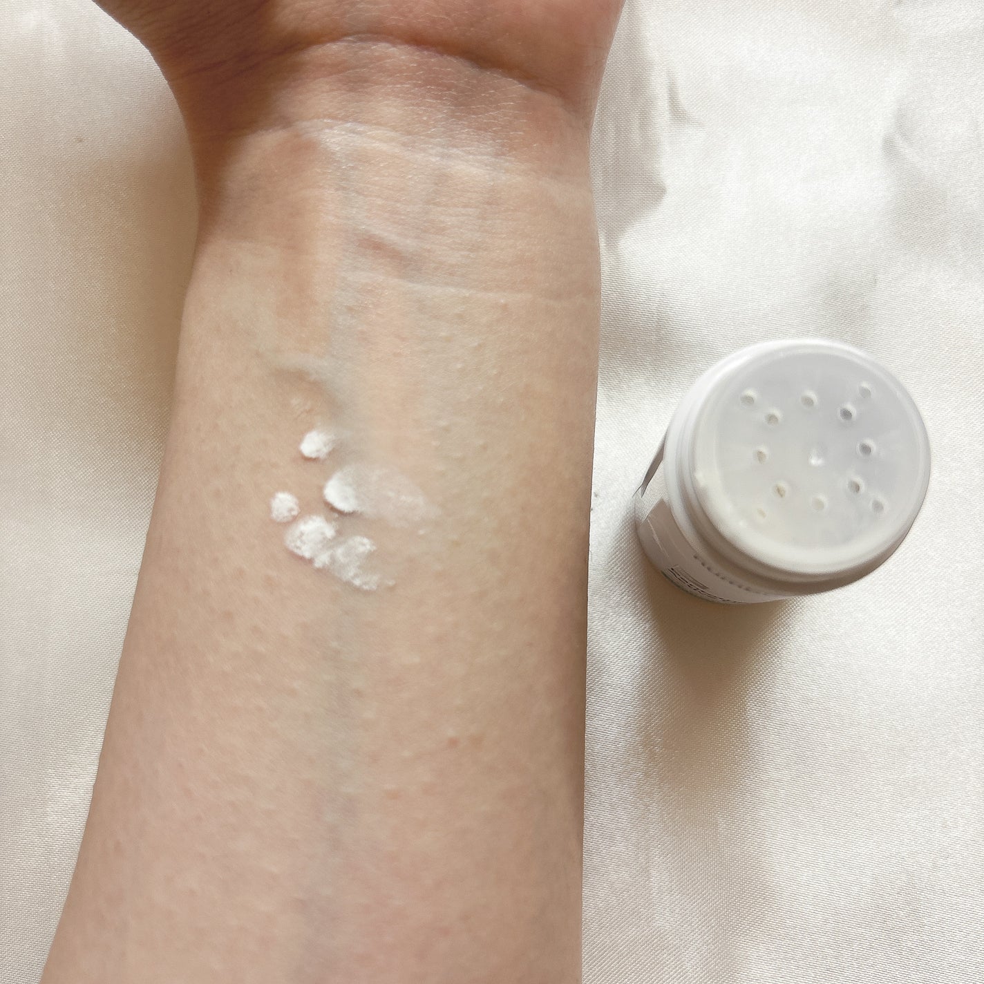 1番 かけるパントテン酸スキンパウダー/numbuzin/その他スキンケアを使ったクチコミ(2枚目)