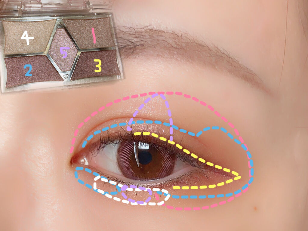 カートリッジWアイブロウ 01 ダークブラウン(本体)/キスミー フェルム/アイブロウペンシルを使ったクチコミ（3枚目）