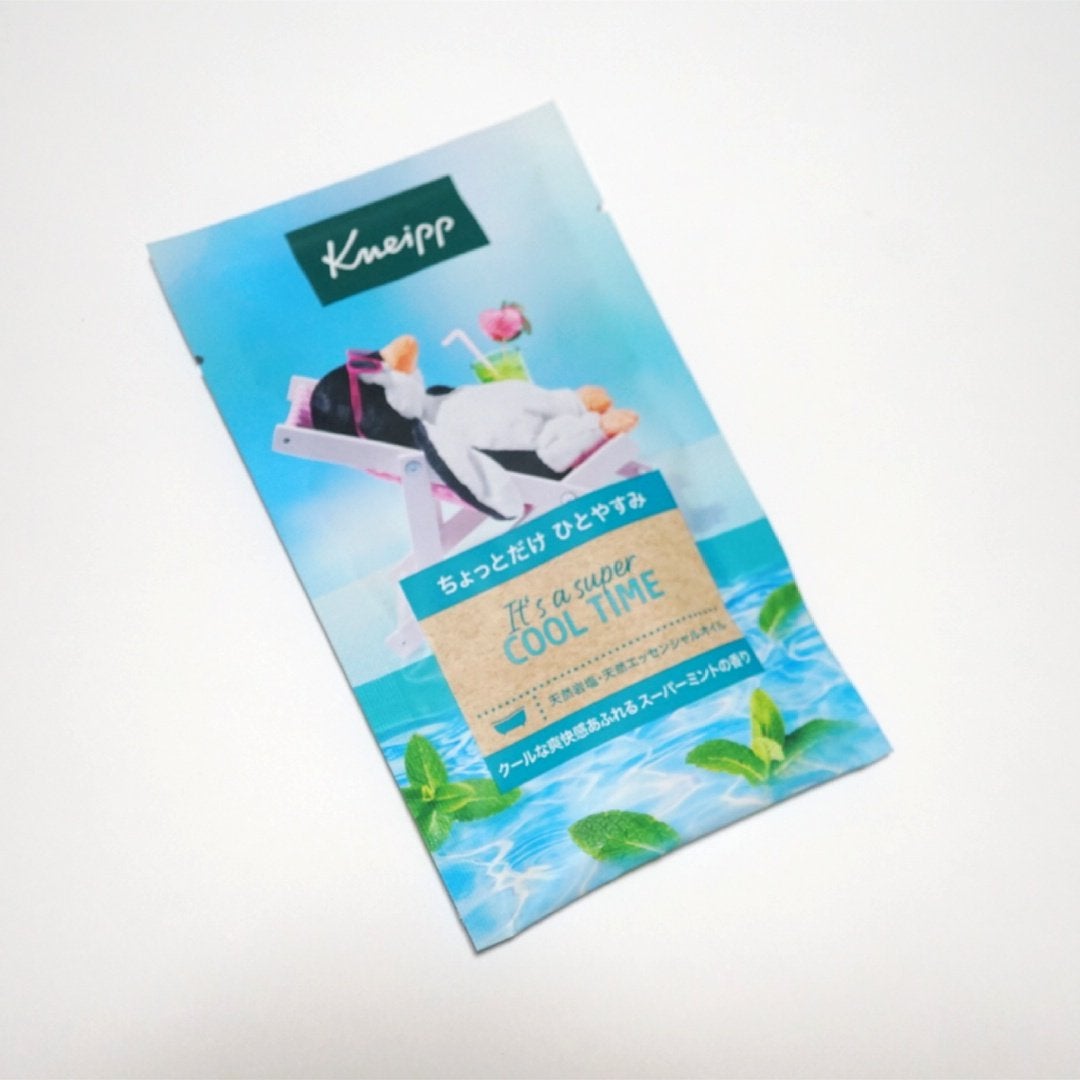 クナイプ バスソルト スーパーミントの香り/クナイプ/無機塩系入浴剤を使ったクチコミ(1枚目)