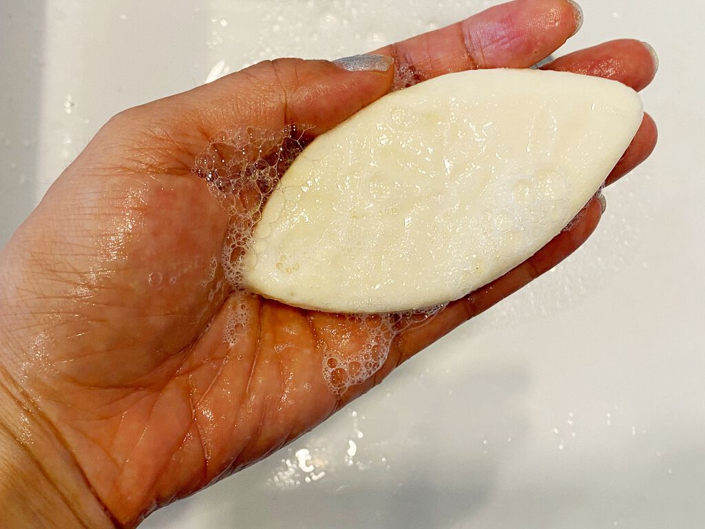 ロゴナ　ソリッドシャンプー/ロゴナ/市販シャンプーを使ったクチコミ（3枚目）