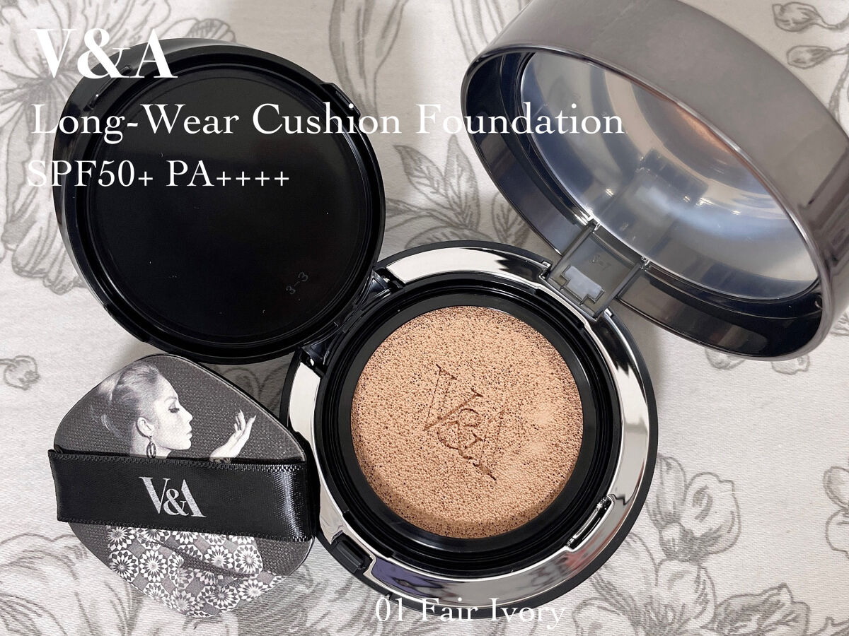 ロングウェアクッションファンデーション/V&Aビューティー/クッションファンデーションを使ったクチコミ（3枚目）
