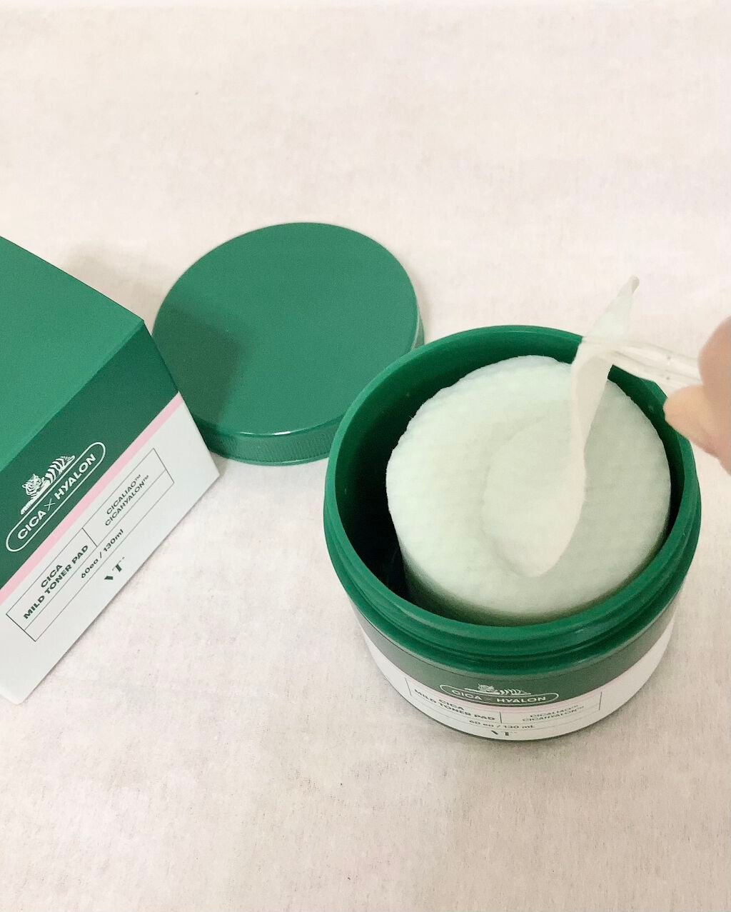 CICA マイルドトナーパッド/VT/トナーパッドを使ったクチコミ(2枚目)