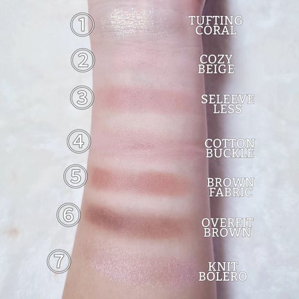 シンプレイン アイパレット/Sim;plain/アイシャドウパレットを使ったクチコミ(6枚目)