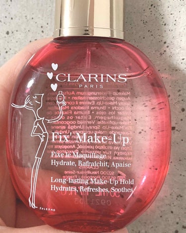 フィックス メイクアップ/CLARINS/ミスト状化粧水を使ったクチコミ（1枚目）