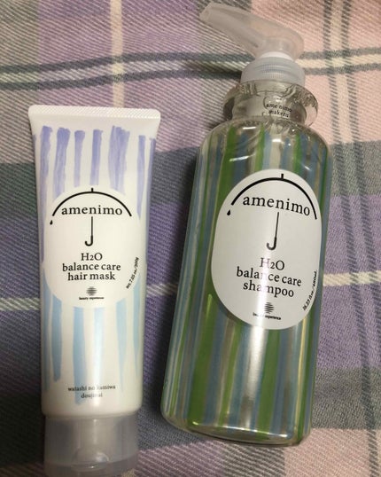 H2O バランスケア シャンプー/トリートメント/amenimo(アメニモ)/市販シャンプーを使ったクチコミ(1枚目)