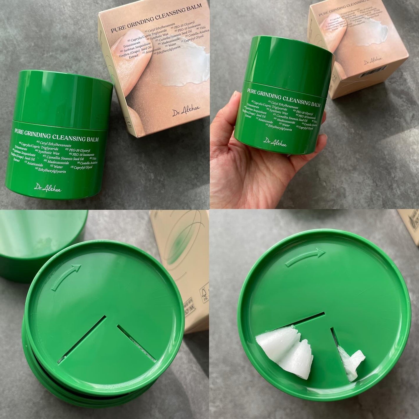 ピュアグラインディングクレンジングバーム/Dr.Althea/クレンジングバームを使ったクチコミ(3枚目)
