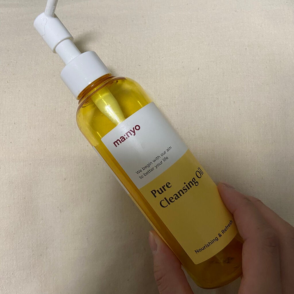 ピュア クレンジング オイル/manyo/オイルクレンジングを使ったクチコミ(1枚目)