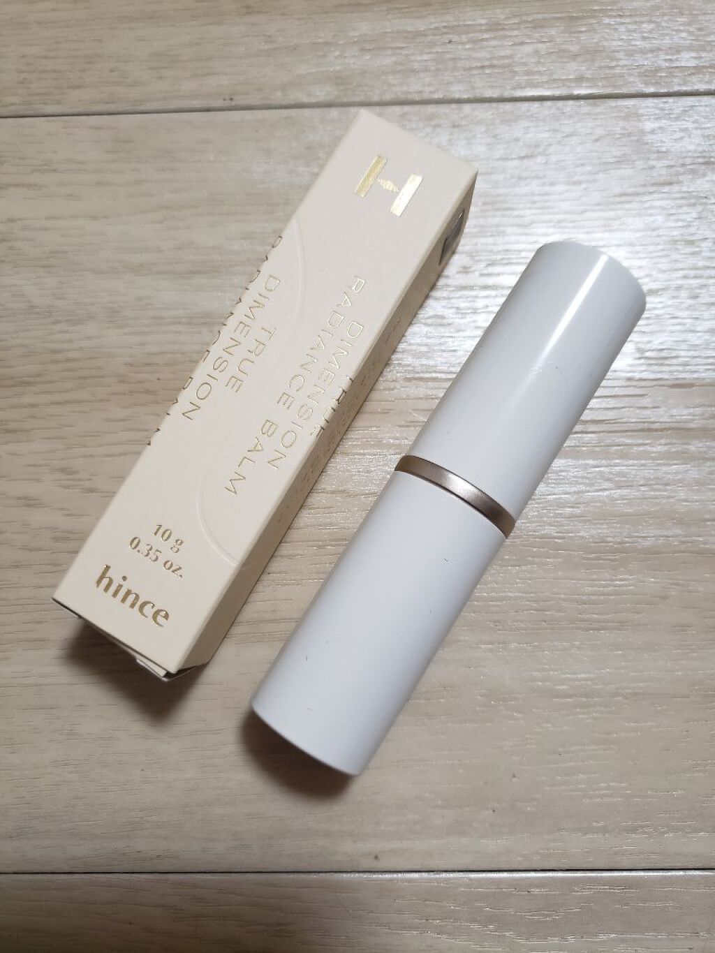 トゥルーディメンションラディアンスバーム/hince/スティックハイライトを使ったクチコミ(1枚目)