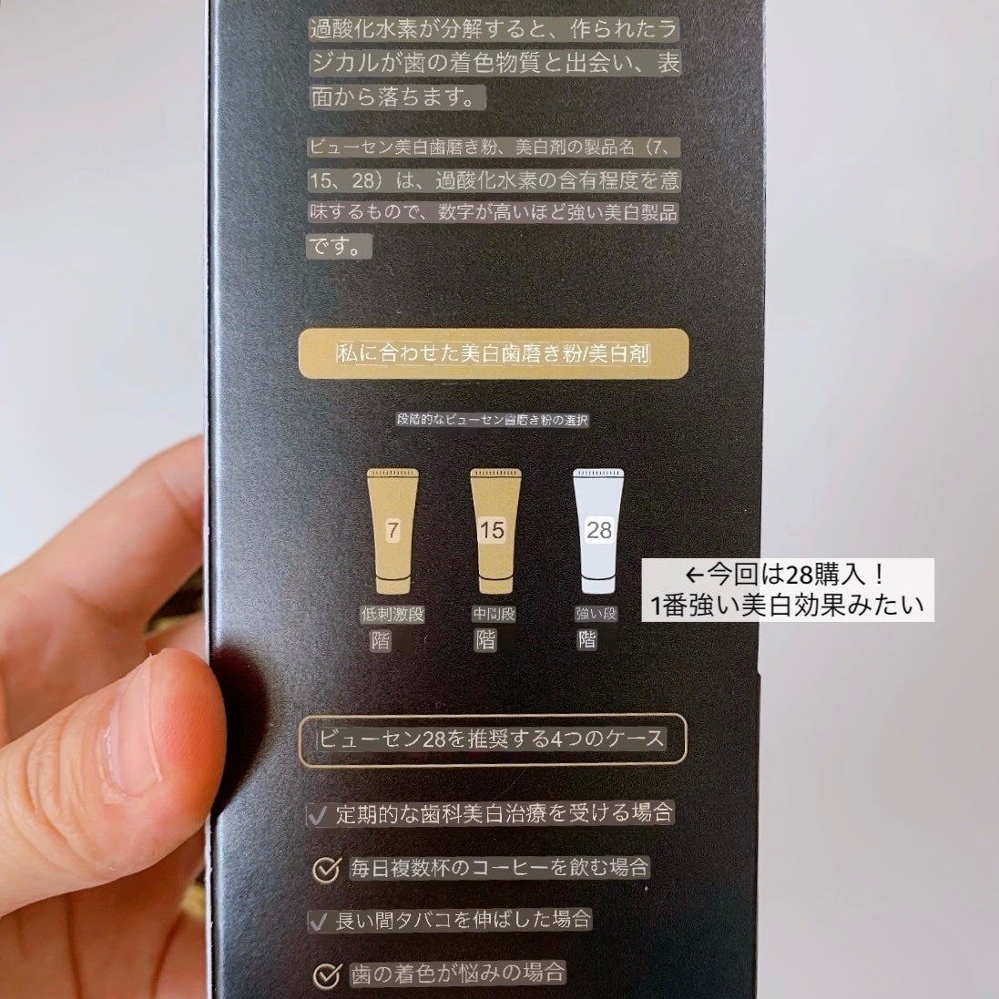 ビュッセン 歯磨き粉 28 /VUSSEN/歯磨き粉を使ったクチコミ(4枚目)