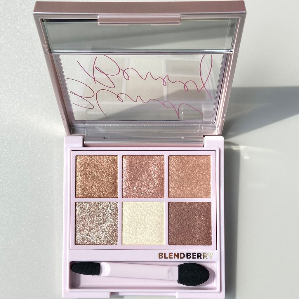 オーラクリエイション/BLEND BERRY/アイシャドウパレットを使ったクチコミ(6枚目)