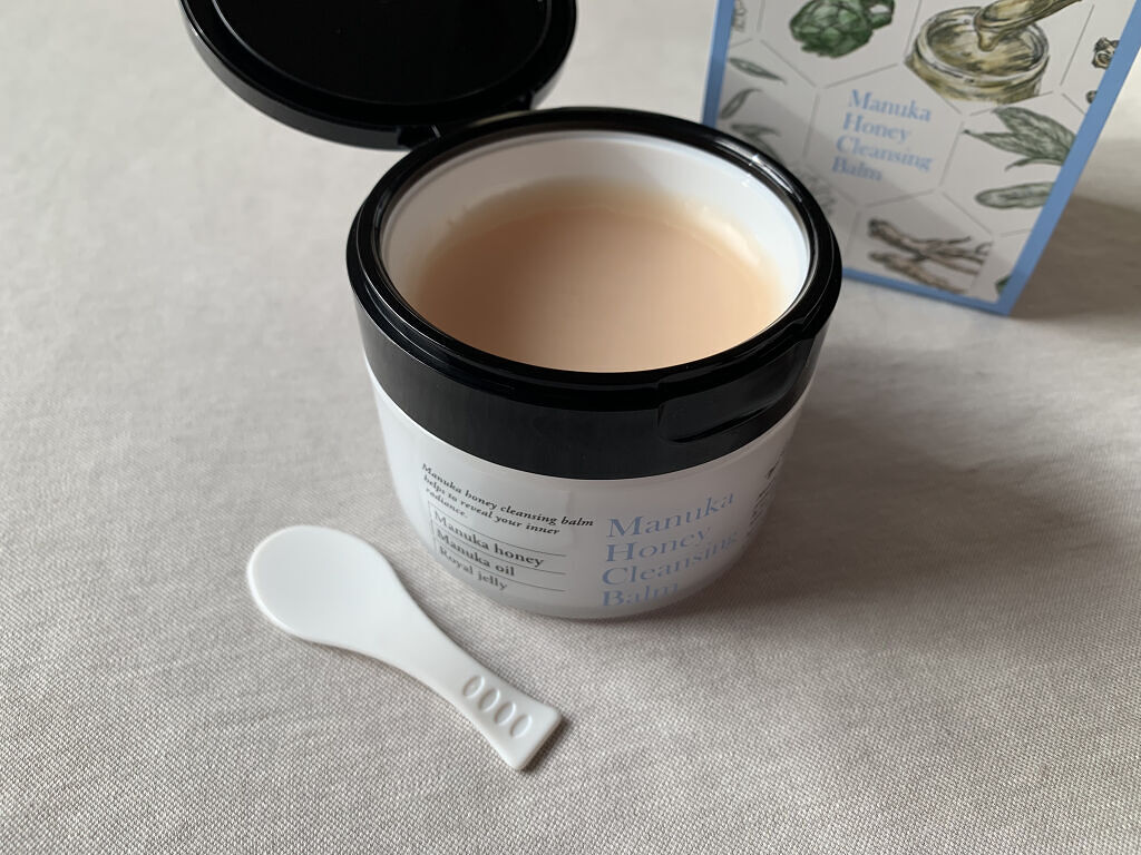 マヌカハニー クレンジングバーム/アピセラピーコスメティクス/クレンジングバームを使ったクチコミ（1枚目）