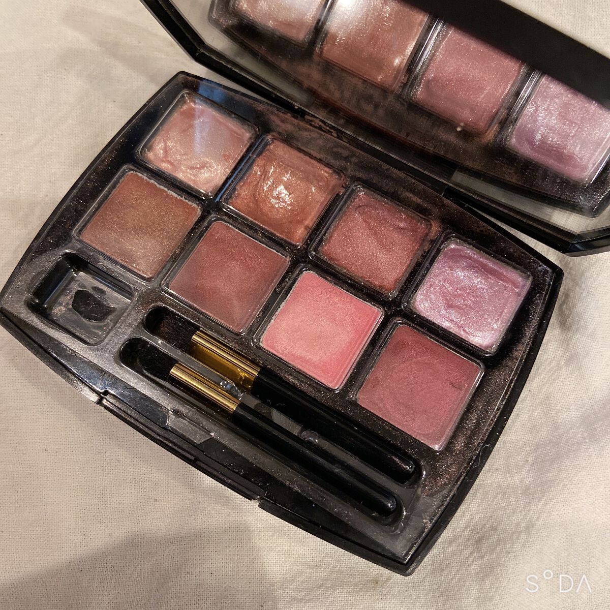 アクアルミエール (パレット)/CHANEL/パウダーチークを使ったクチコミ（2枚目）