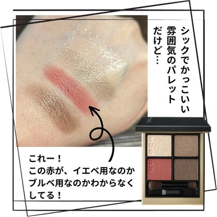 シグニチャー カラー アイズ/SUQQU/アイシャドウパレットを使ったクチコミ(2枚目)