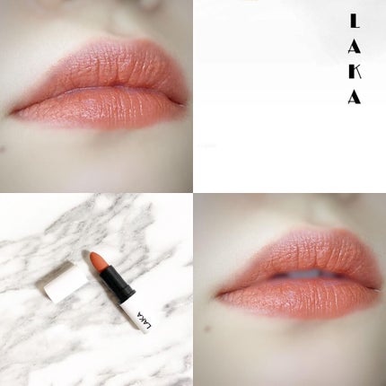 スムースマットリップスティック/Laka/口紅を使ったクチコミ(4枚目)