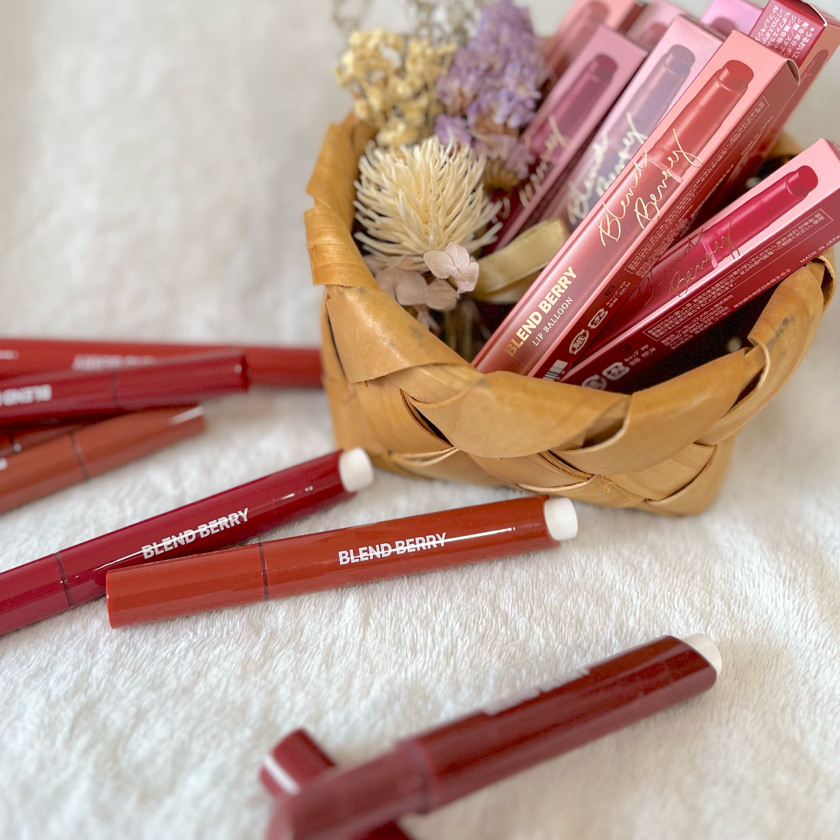 ブレンドベリー リップバルーン/BLEND BERRY/口紅を使ったクチコミ（1枚目）