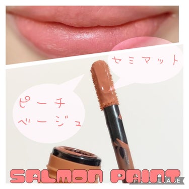  リップペイント 11 SALMON PAINT/WAKEMAKE/口紅を使ったクチコミ（1枚目）