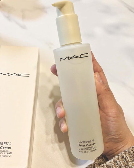 ハイパー リアル フレッシュ キャンバス クレンジング オイル/M・A・C/オイルクレンジングを使ったクチコミ(2枚目)