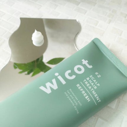 スカルプ&ヘア シャンプー/トリートメント リフレッシュ/wicot/市販シャンプーを使ったクチコミ(3枚目)