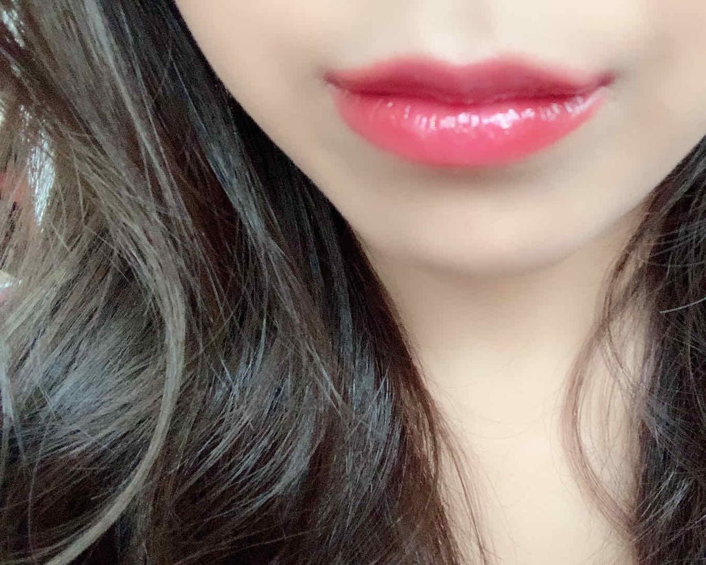 LIP38℃ +UnFrame<ホログラフィック>/UZU BY FLOWFUSHI/リップグロスを使ったクチコミ(4枚目)