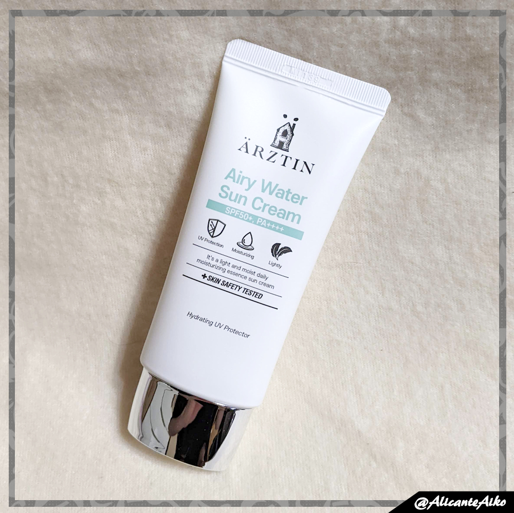エアリーウォーターサンクリーム/エルツティン/日焼け止めクリームを使ったクチコミ（1枚目）