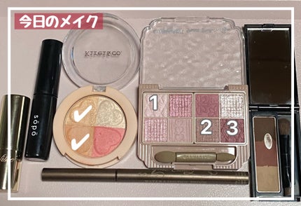 プティパレットアイズ/キャンメイク/パウダーアイシャドウを使ったクチコミ(1枚目)