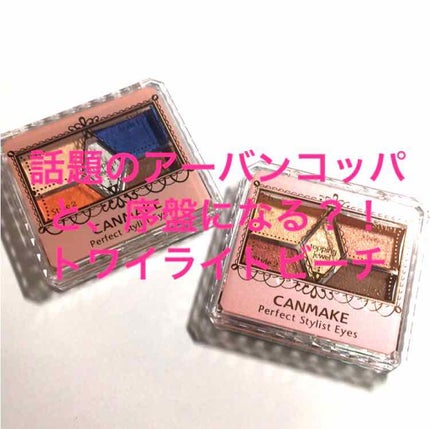 【旧品】パーフェクトスタイリストアイズ/キャンメイク/アイシャドウパレットを使ったクチコミ(1枚目)