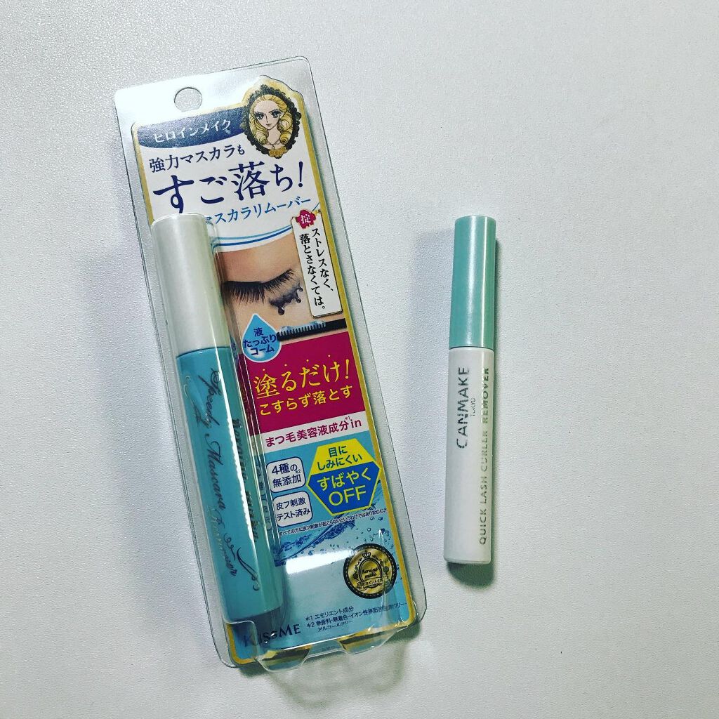 ヒロインメイクＳＰ スピーディーマスカラリムーバー/ヒロインメイク/ポイントメイクリムーバーを使ったクチコミ（1枚目）