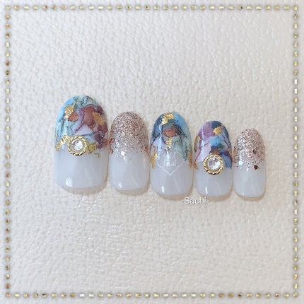 カラフルネイルズ/キャンメイク/マニキュアを使ったクチコミ(4枚目)