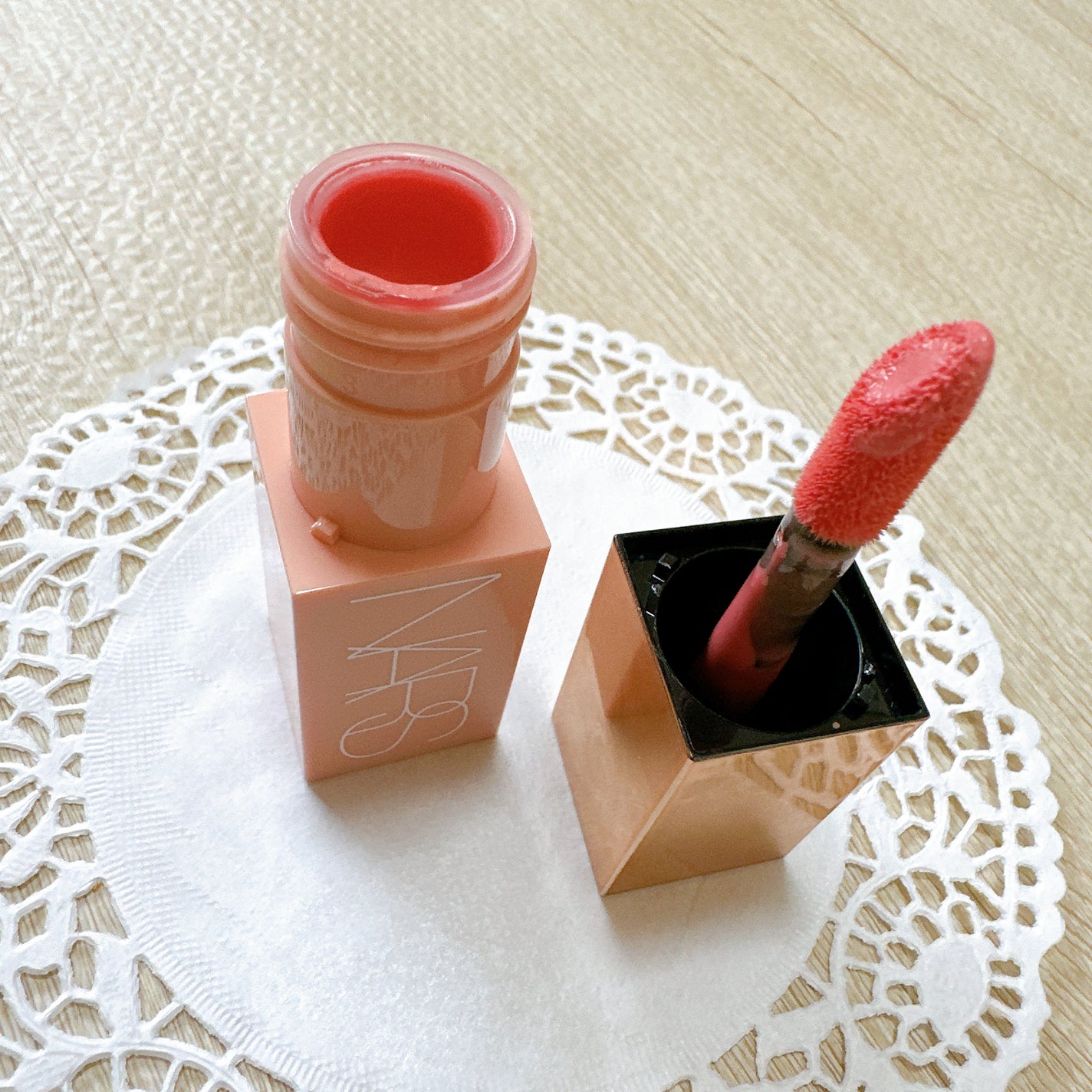 アフターグロー リキッドブラッシュ/NARS/リキッドチークを使ったクチコミ(3枚目)