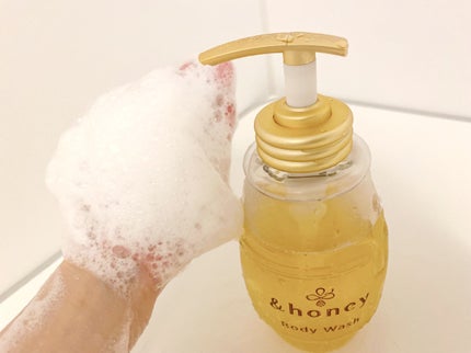 ディープモイスト ジェルボディウォッシュ/&honey/ボディソープを使ったクチコミ(3枚目)