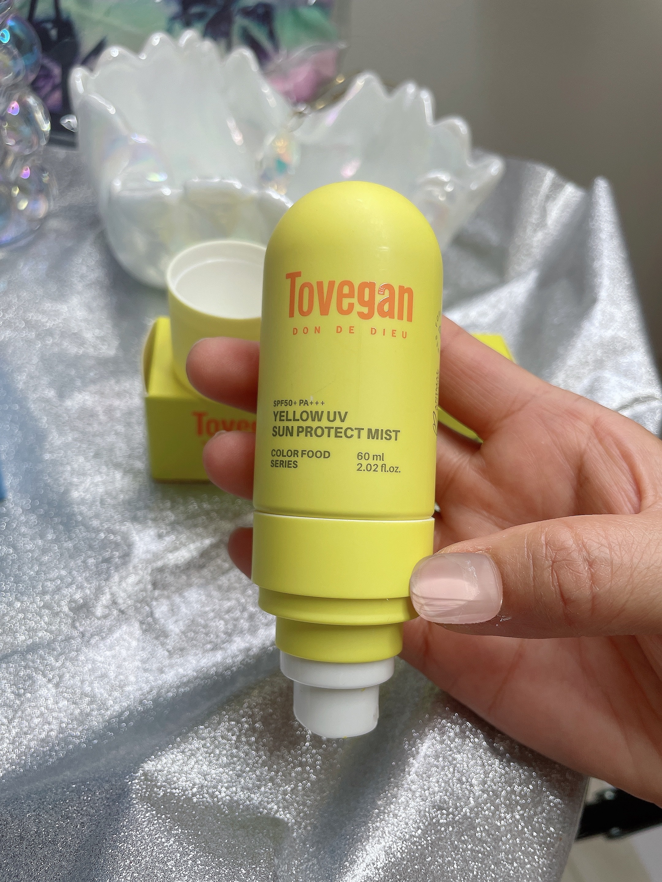 カラーフードシリーズホワイトホールサムクレンジングバーム/Tovegan/クレンジングバームを使ったクチコミ（2枚目）