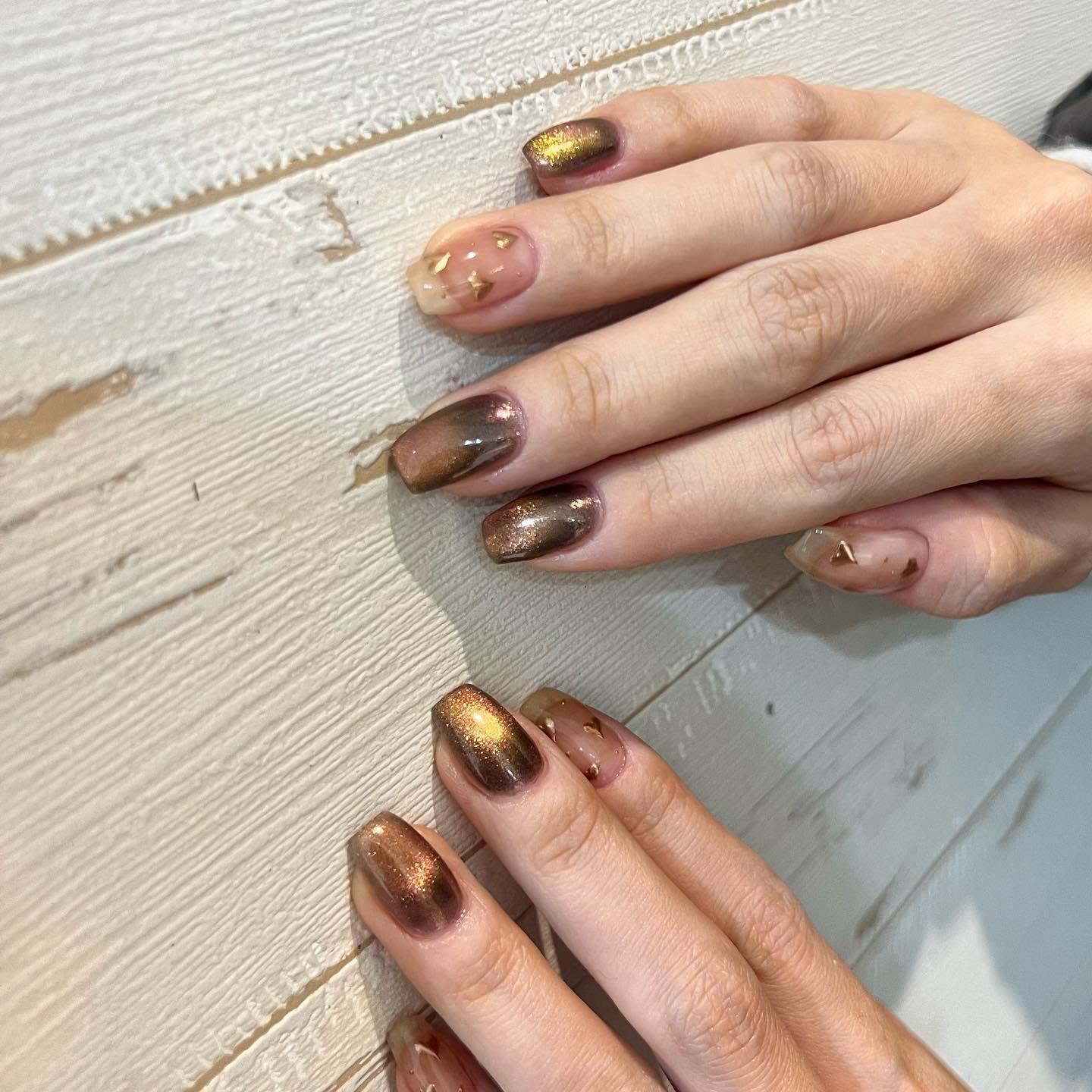 #バレンタインネイル,#マグネットネイルのネイルデザイン