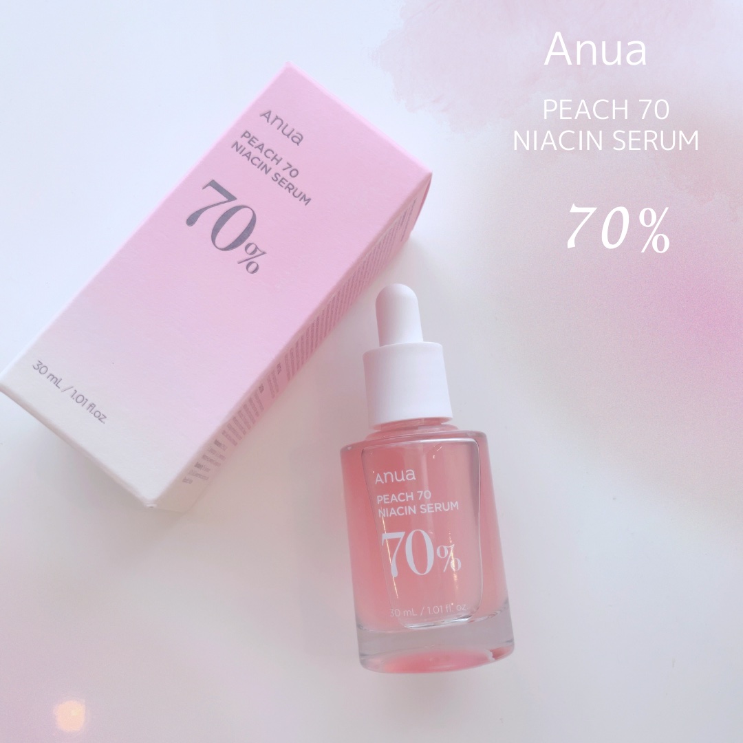 桃70%ナイアシンセラム/Anua/美容液を使ったクチコミ（1枚目）