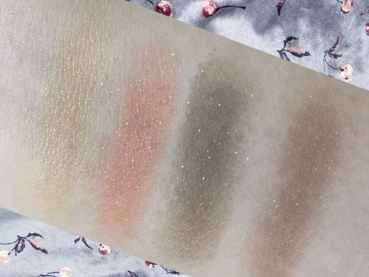 &be パレットアイシャドウ/&be/アイシャドウパレットを使ったクチコミ(4枚目)