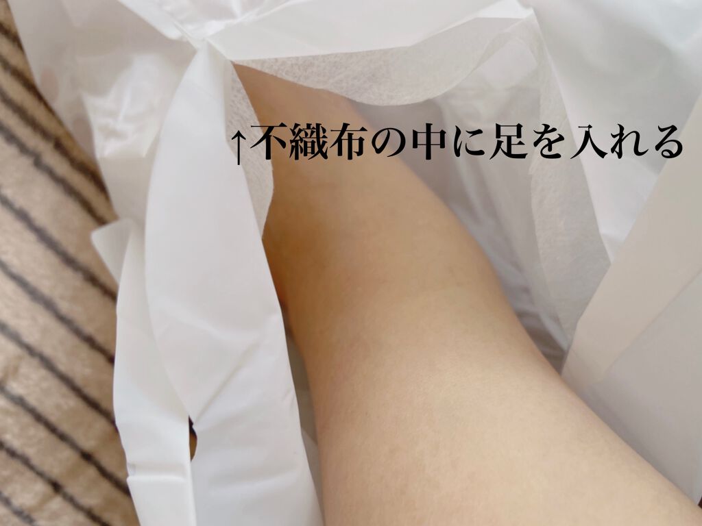 ベビーシルキーフット ワンショットピーリング/HOLIKA HOLIKA/その他キットセットを使ったクチコミ(3枚目)