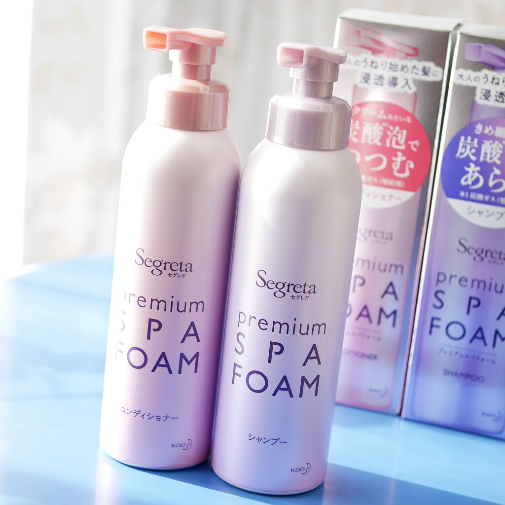 プレミアムスパフォーム シャンプー／コンディショナー/セグレタ/市販シャンプーを使ったクチコミ（1枚目）