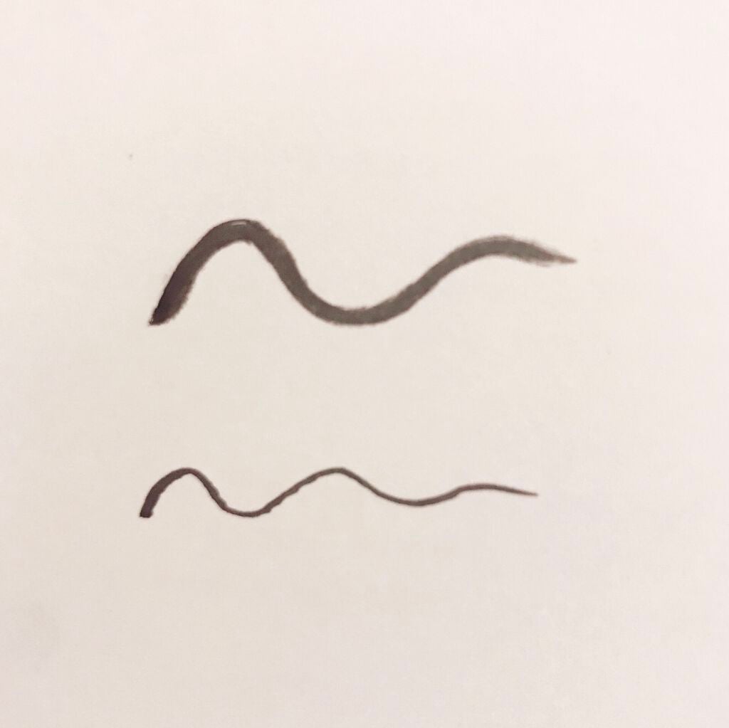 「密着アイライナー」ショート筆リキッド/デジャヴュ/リキッドアイライナーを使ったクチコミ(2枚目)