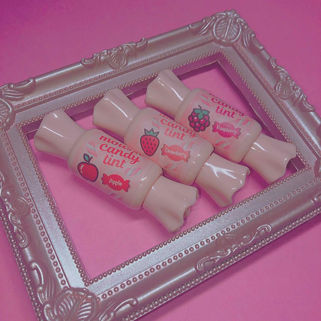 ムース キャンディー ティント/the SAEM/リップティントを使ったクチコミ（1枚目）