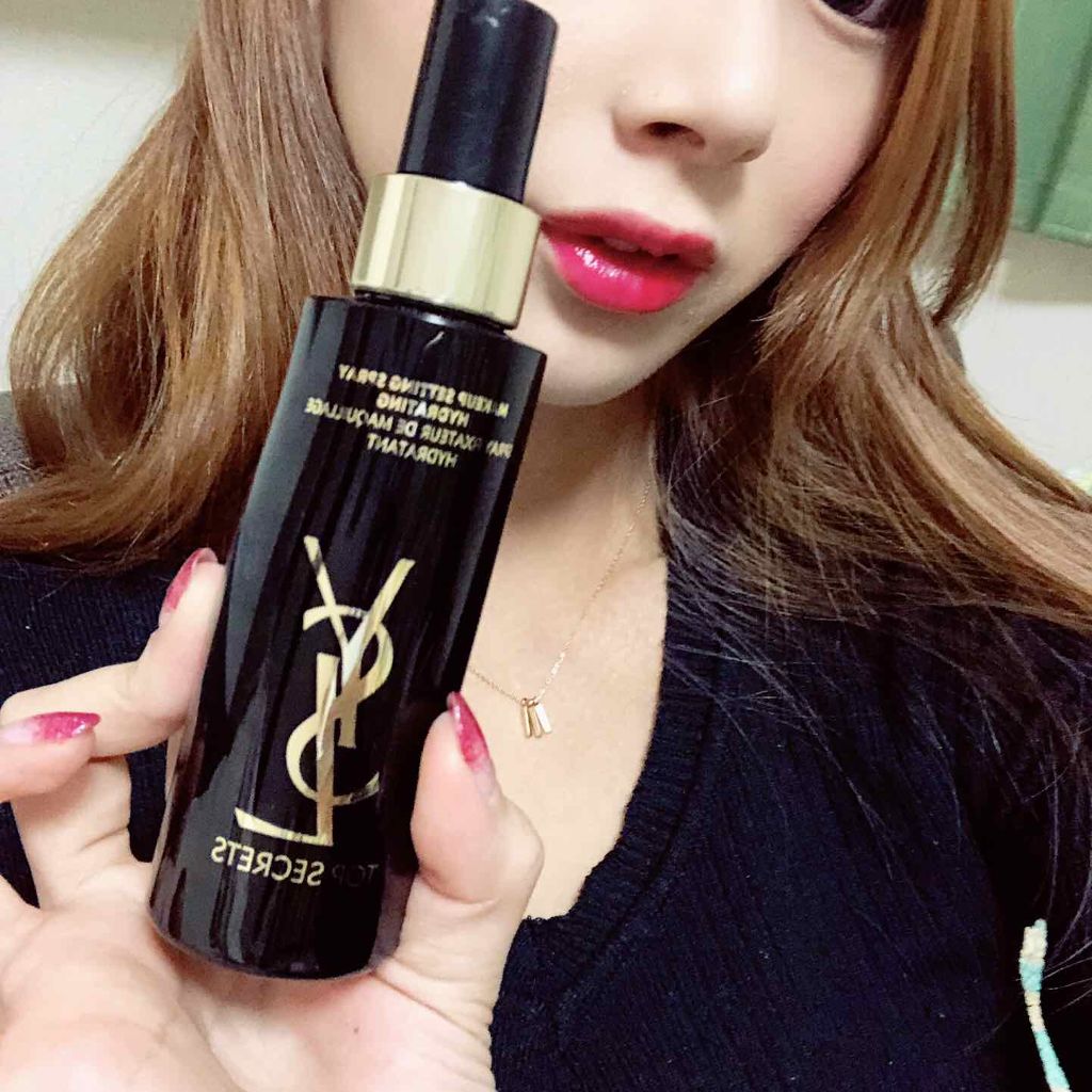 トップ シークレット セッティング グロウ スプレー/YVES SAINT LAURENT BEAUTE/ミスト状化粧水を使ったクチコミ(1枚目)