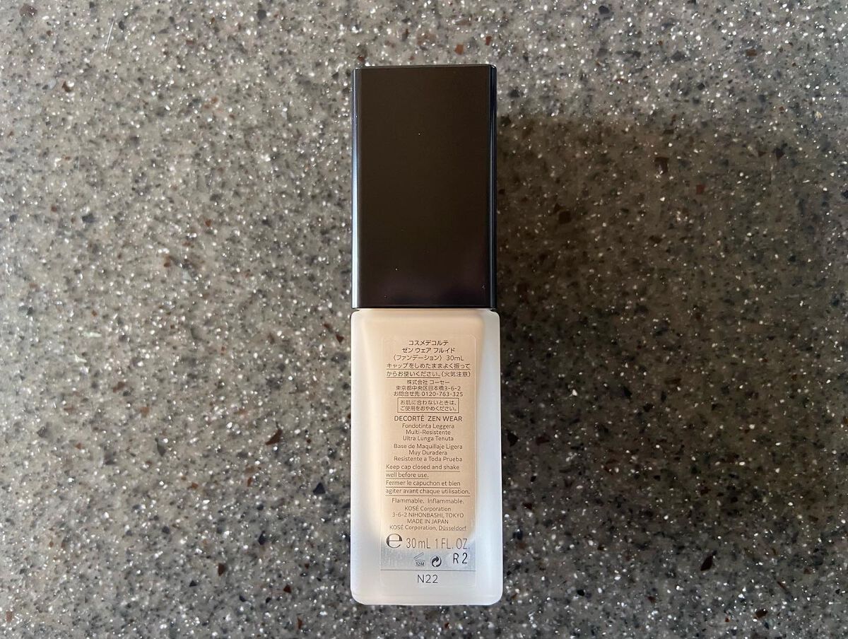 ゼン ウェア フルイド/DECORTÉ/リキッドファンデーションを使ったクチコミ(2枚目)