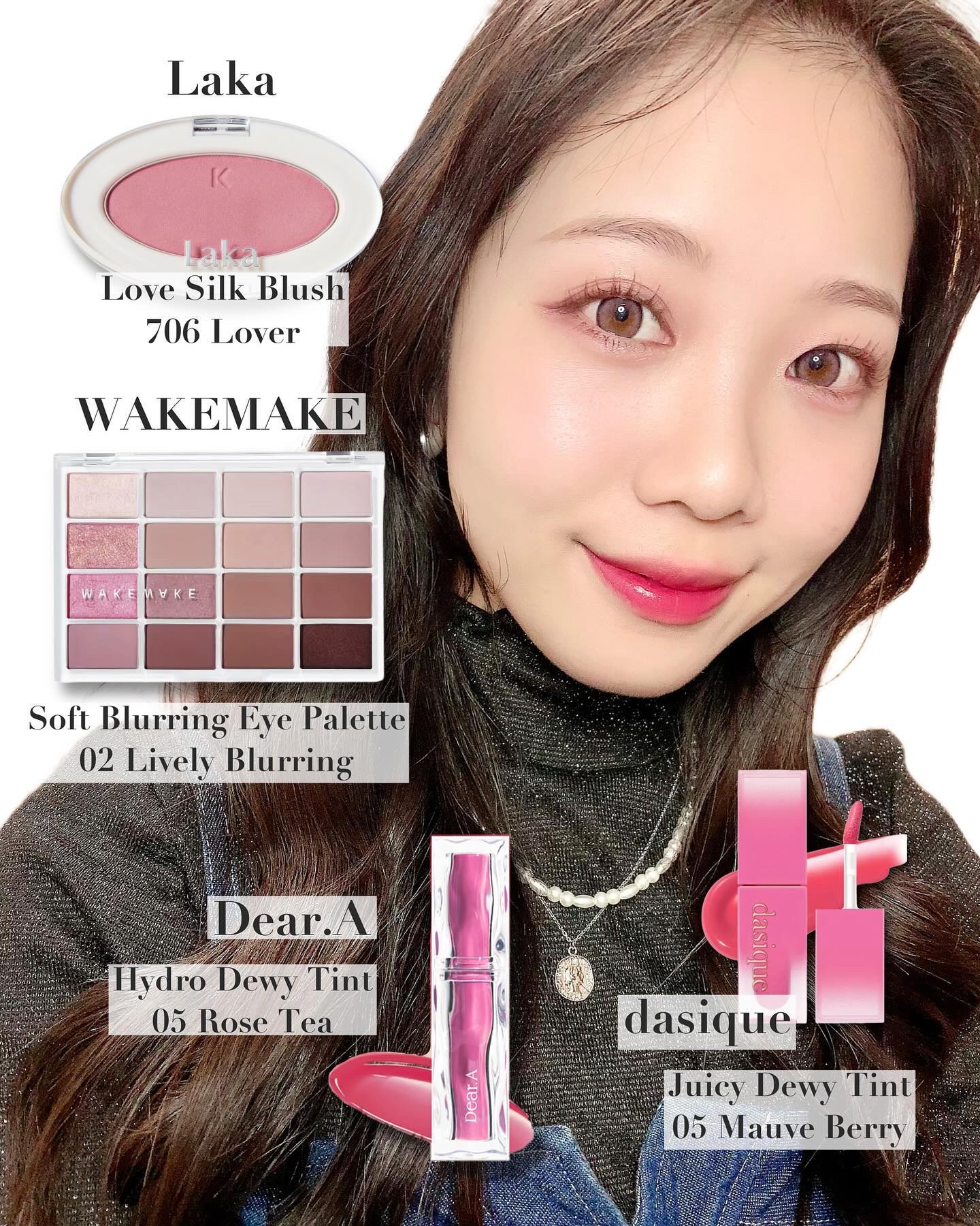 ソフトブラーリングアイパレット/wakemake/アイシャドウパレットを使ったクチコミ（2枚目）