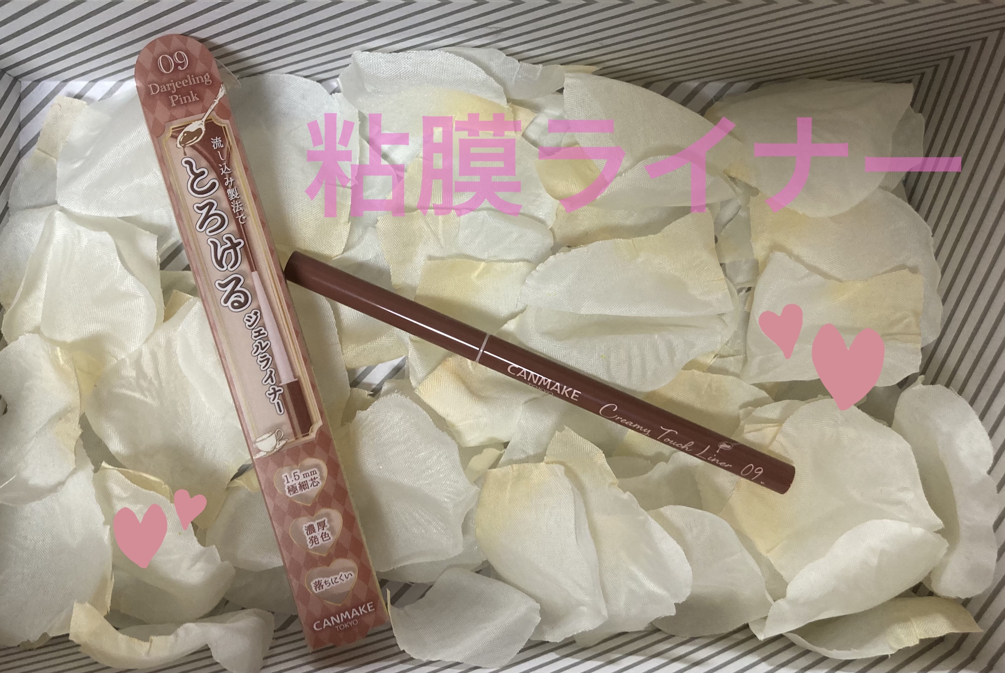 クリーミータッチライナー/キャンメイク/ジェルアイライナーを使ったクチコミ（1枚目）