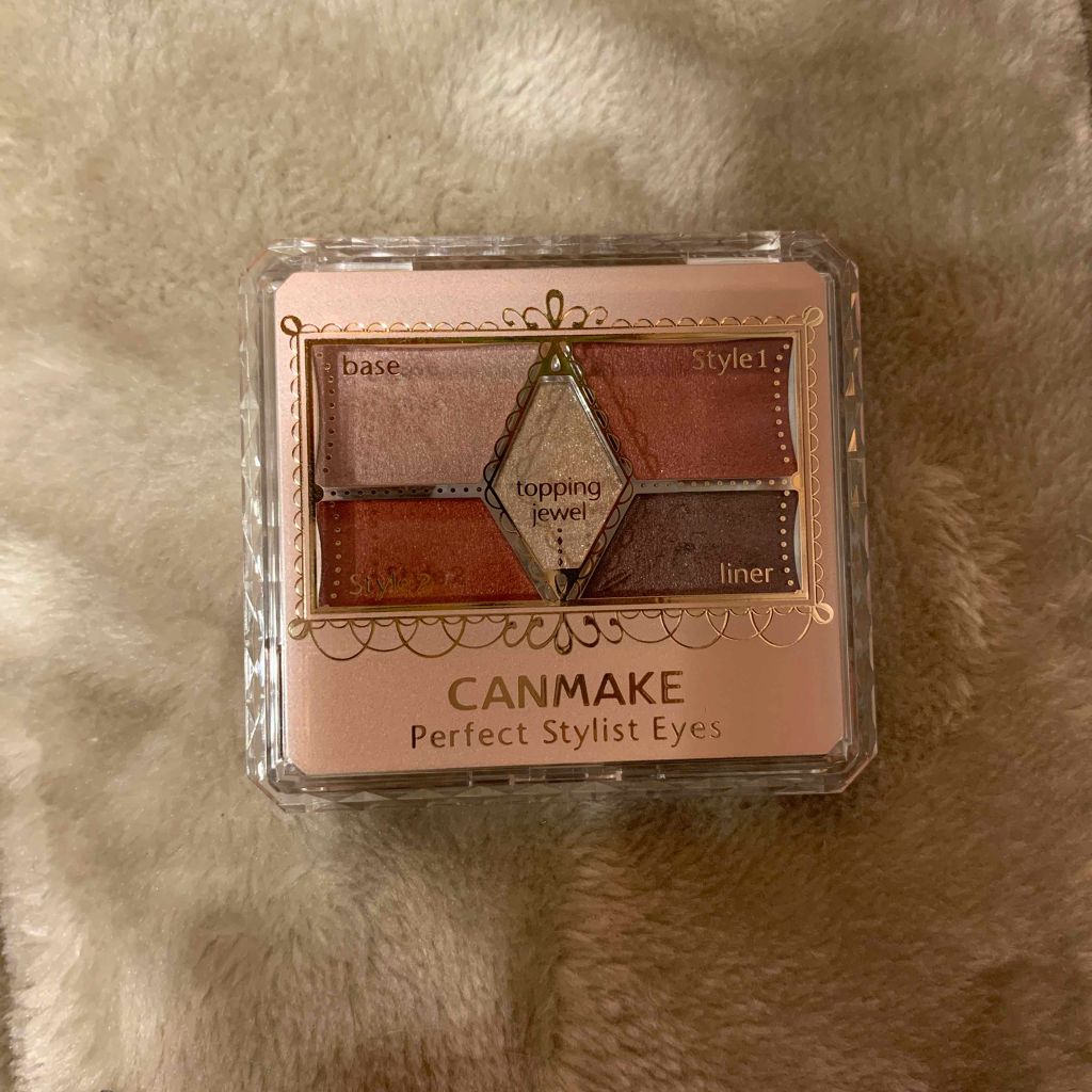 【旧品】パーフェクトスタイリストアイズ/キャンメイク/アイシャドウパレットを使ったクチコミ（1枚目）